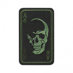 Patch Fața Războiului M-Tac - Black/Olive (Velcro)