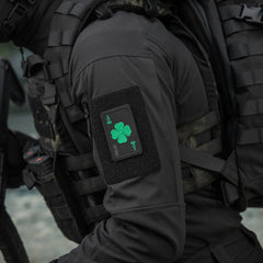 Patch „Foarte Norocos” M-Tac - Trifoi Brodat Noroc