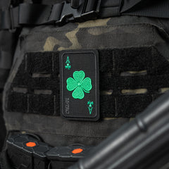 Patch „Foarte Norocos” M-Tac - Trifoi Brodat Noroc