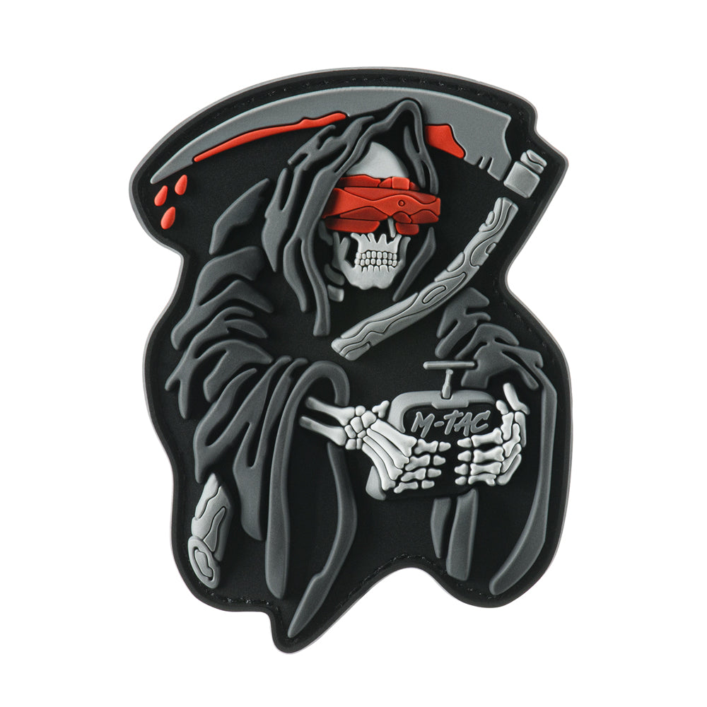 Patch FPV Operator M-Tac - Negru/Gri PVC cu Velcro