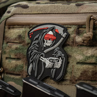 Patch FPV Operator M-Tac - Negru/Gri PVC cu Velcro