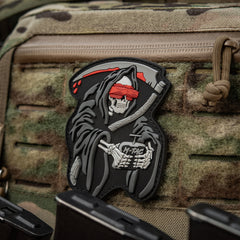 Patch FPV Operator M-Tac - Negru/Gri PVC cu Velcro
