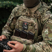 Patch FPV Operator M-Tac - Negru/Gri PVC cu Velcro