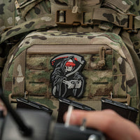 Patch FPV Operator M-Tac - Negru/Gri PVC cu Velcro