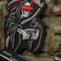 Patch FPV Operator M-Tac - Negru/Gri PVC cu Velcro