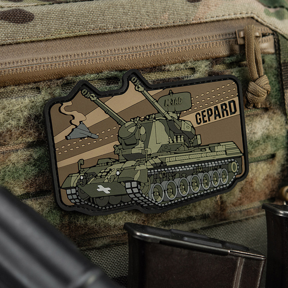 Patch Gepard M-Tac - PVC Color 3D cu Velcro