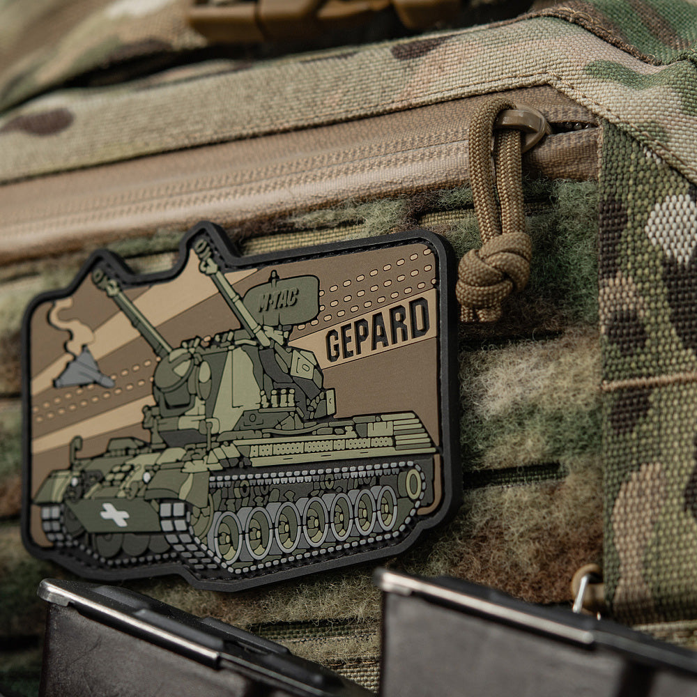 Patch Gepard M-Tac - PVC Color 3D cu Velcro