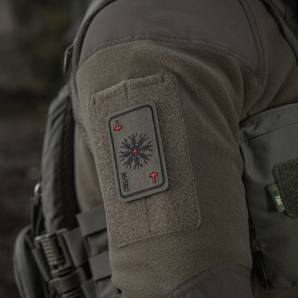 Patch Harta Coiful Ororii M-Tac - Ranger Green, Spirit Viking