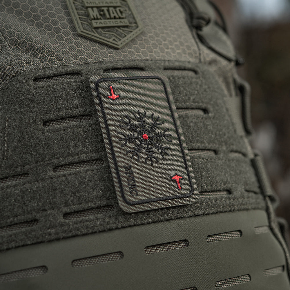 Patch Harta Coiful Ororii M-Tac - Ranger Green, Spirit Viking