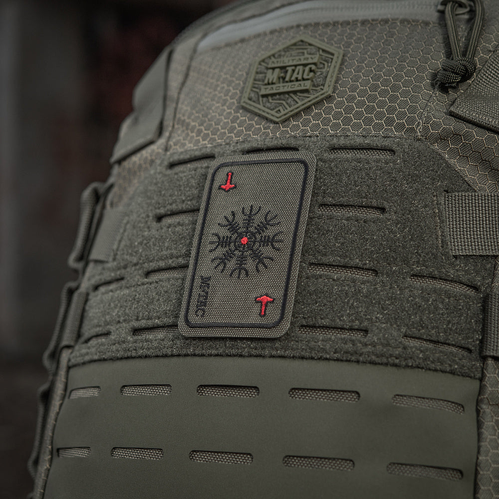 Patch Harta Coiful Ororii M-Tac - Ranger Green, Spirit Viking