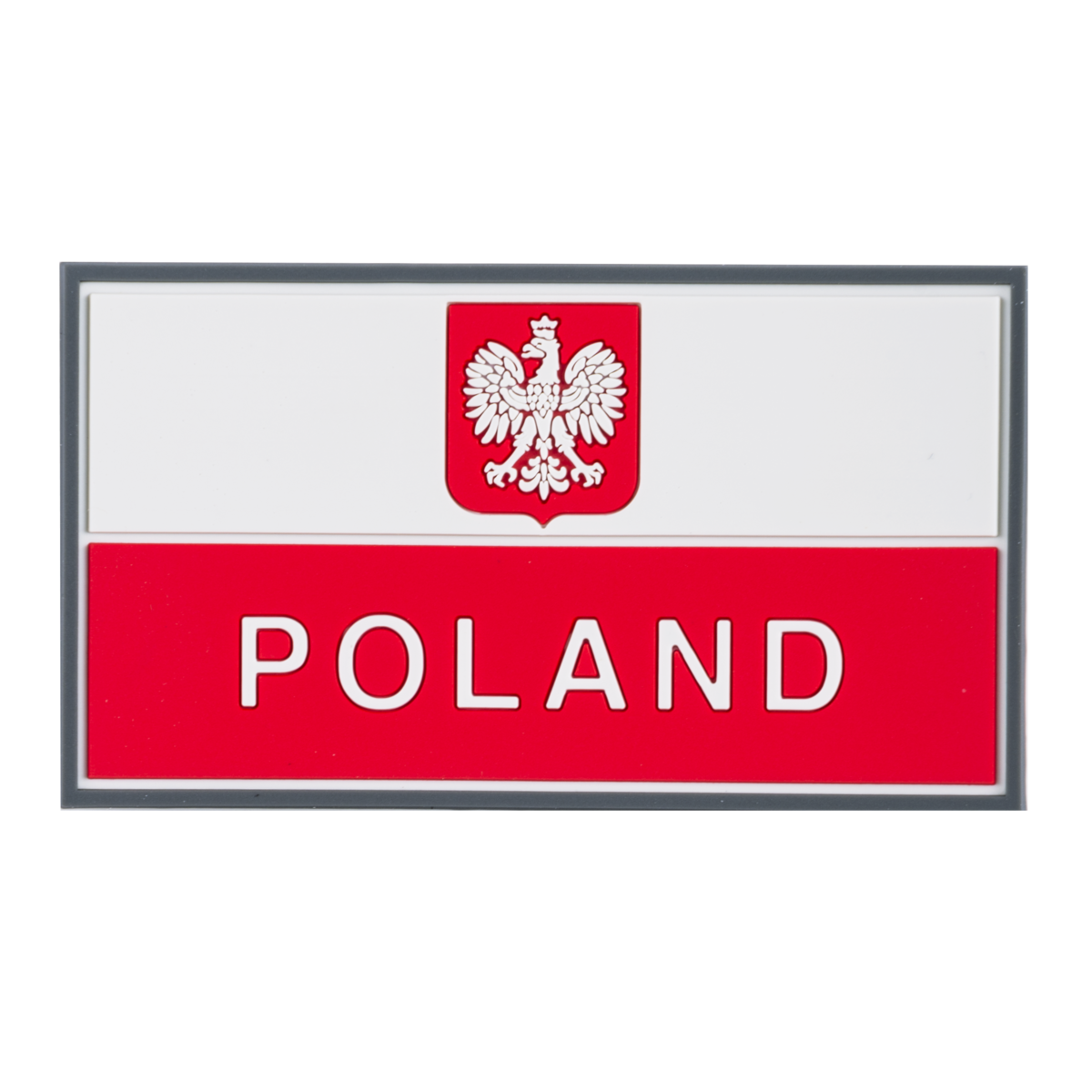 Patch Helikon-Tex Drapel Polonia PVC cu Velcro