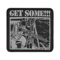 Patch Helikon-Tex "Get Some!" Jacquard Negru