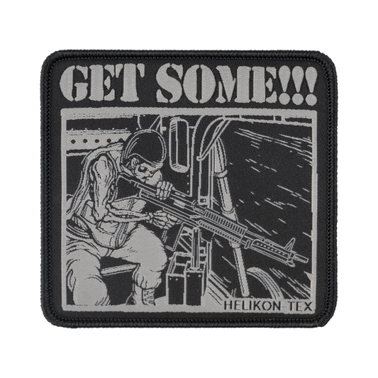 Patch Helikon-Tex "Get Some!" Jacquard Negru