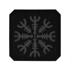Patch Helm of Terror Laser Cut M-Tac - Black/Grey, Protecție Vikingă