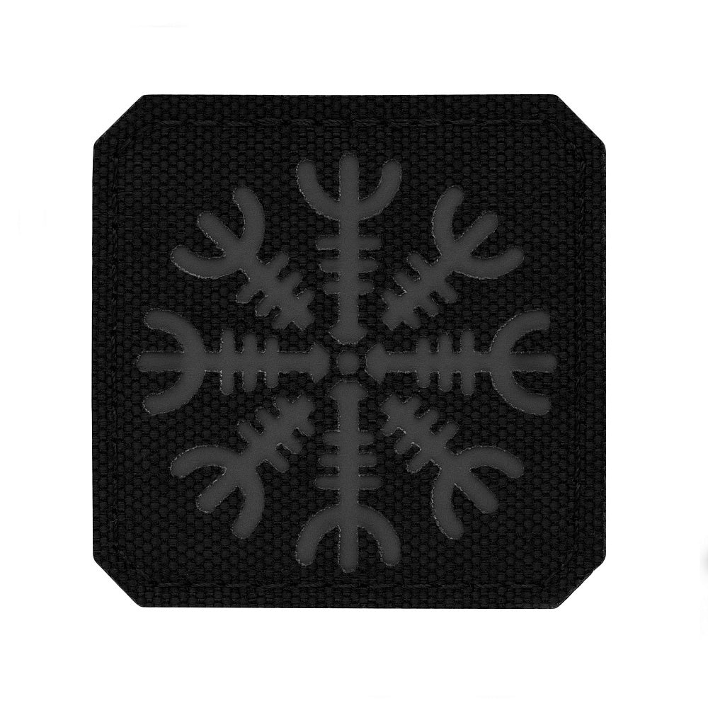 Patch Helm of Terror Laser Cut M-Tac - Black/Grey, Protecție Vikingă