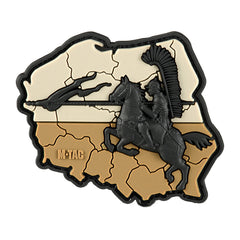 Patch Husaria 3D PVC M-Tac - Coyote, Spirit Patriotic