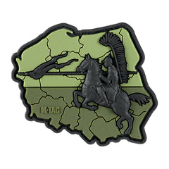 Patch Husaria 3D PVC M-Tac - Olive, Cavalerie Aripata