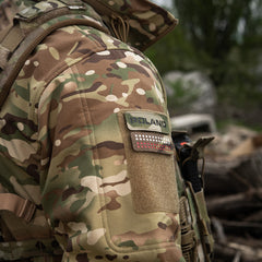 Patch Identificare M-Tac Polonia Laser Cut - Multicam/Negru