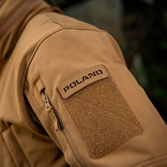 Patch Identificare Națională Polonia M-Tac - Laser Cut Coyote