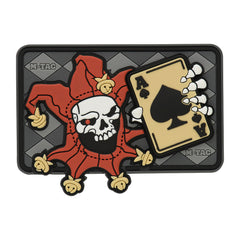 Patch Joker Craniu 3D M-Tac - Negru cu Velcro