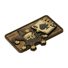 Patch Joker Skull 3D M-Tac - Coyote, cu Velcro