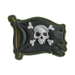Patch Jolly Roger M-Tac PVC - Olive/Black, Simbol al Aventurii