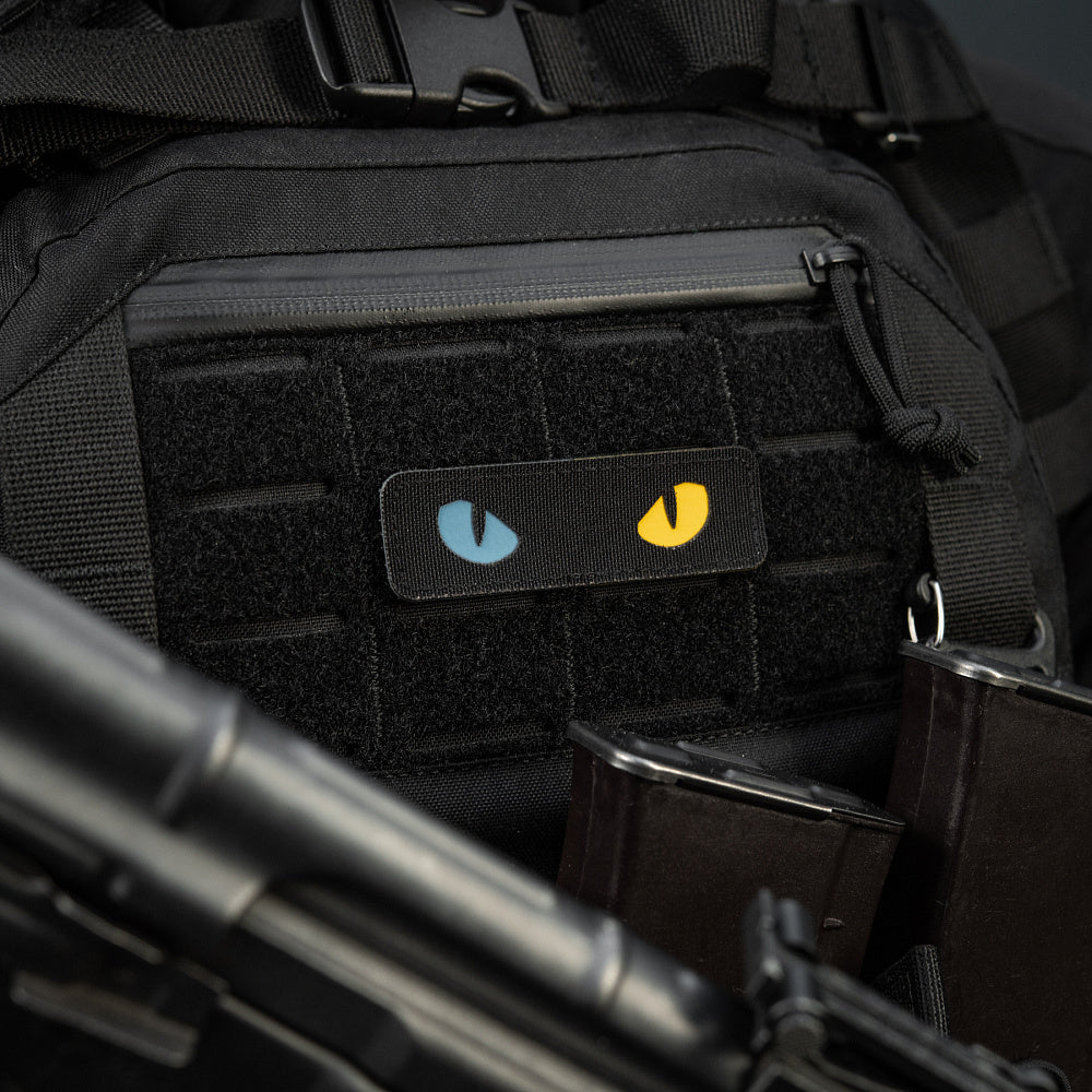 Patch Laser Cut Cat Eyes M-Tac - Glow in the Dark