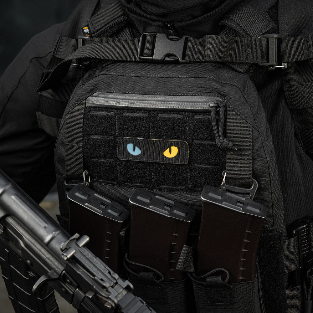 Patch Laser Cut Cat Eyes M-Tac - Glow in the Dark