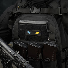 Patch Laser Cut Cat Eyes M-Tac - Glow in the Dark