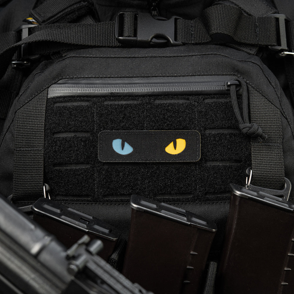 Patch Laser Cut Cat Eyes M-Tac - Glow in the Dark