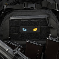 Patch Laser Cut Cat Eyes M-Tac - Glow in the Dark
