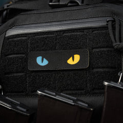 Patch Laser Cut Cat Eyes M-Tac - Glow in the Dark