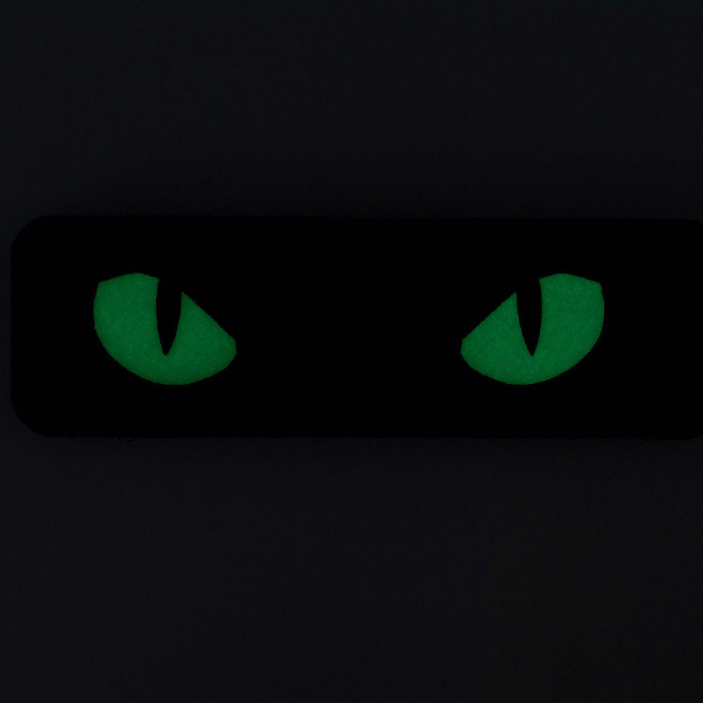 Patch Laser Cut Cat Eyes M-Tac - Multicam/Glow In Dark