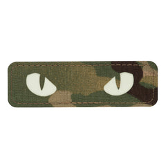 Patch Laser Cut Cat Eyes M-Tac - Multicam/Glow In Dark
