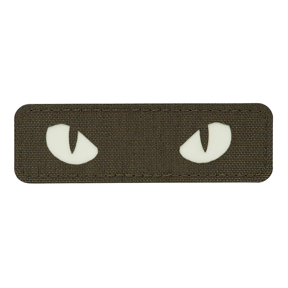 Patch Laser Cut Cat Eyes M-Tac - Ranger Green/Fosforescent