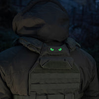 Patch Laser Cut Cat Eyes M-Tac - Ranger Green/Fosforescent