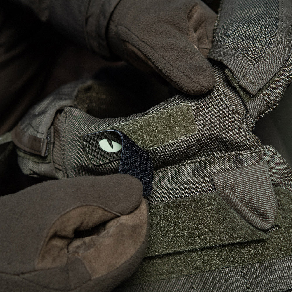Patch Laser Cut Cat Eyes M-Tac - Ranger Green/Fosforescent