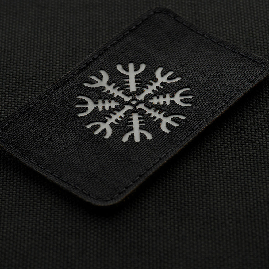 Patch Laser Cut M-Tac Coiful Terorii – Protecție Mistică Black/Grey
