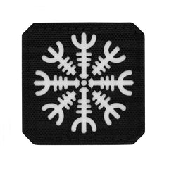 Patch Laser Cut M-Tac Helm of Terror - Negru/Fosforescent