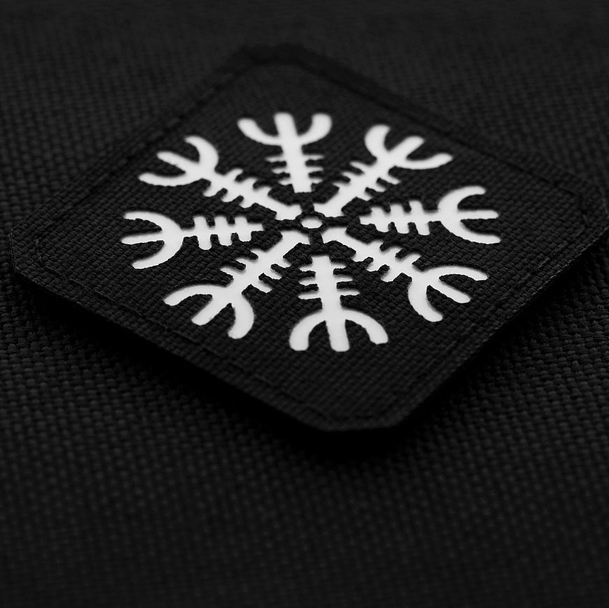 Patch Laser Cut M-Tac Helm of Terror - Negru/Fosforescent