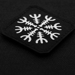 Patch Laser Cut M-Tac Helm of Terror - Negru/Fosforescent