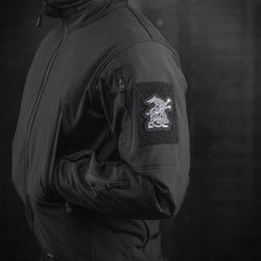 Patch Lup M-Tac - Broderie de Caracter, Negru