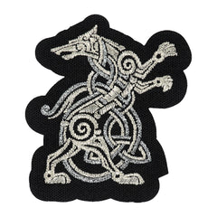 Patch Lup M-Tac - Broderie de Caracter, Negru