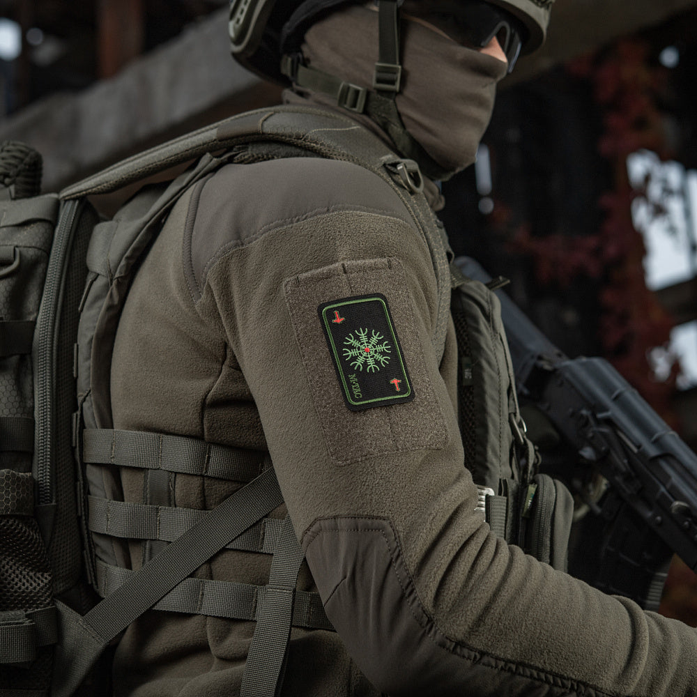 Patch M-Tac Helm of Terror (Ægishjálmur) - Invincibilitate Black/Olive