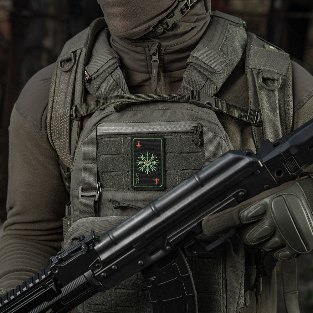 Patch M-Tac Helm of Terror (Ægishjálmur) - Invincibilitate Black/Olive