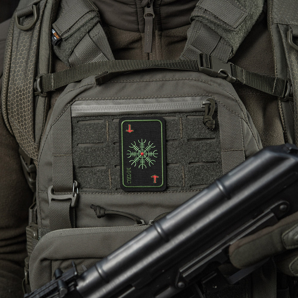Patch M-Tac Helm of Terror (Ægishjálmur) - Invincibilitate Black/Olive