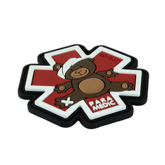 Patch M-Tac Paramedic Ursus (PVC) – Steaua Vieții, Brown/Black