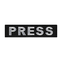 Patch M-Tac Press Tip 2 - Negru, Identificare Jurnalist