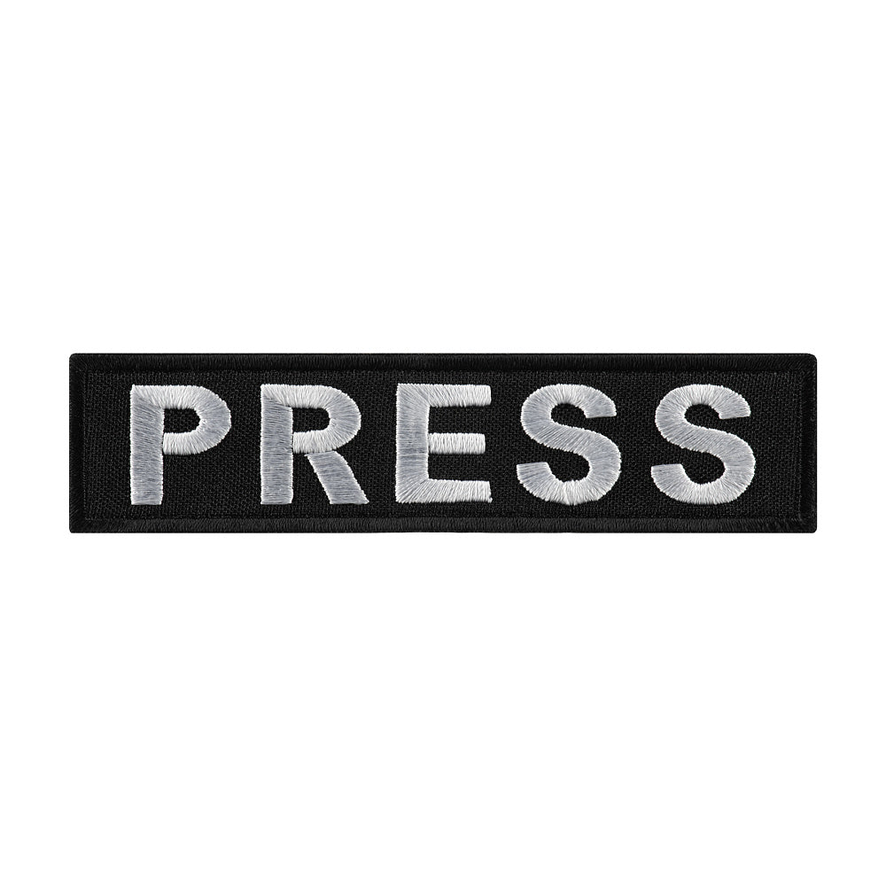 Patch M-Tac Press Tip 2 - Negru, Identificare Jurnalist