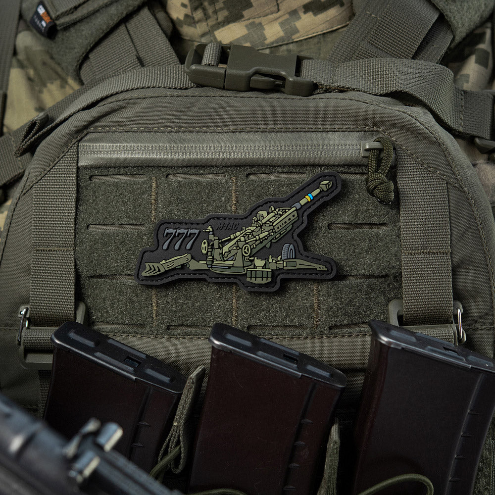 Patch M777 M-Tac - Tribut Artileriei de Elită a Ucrainei